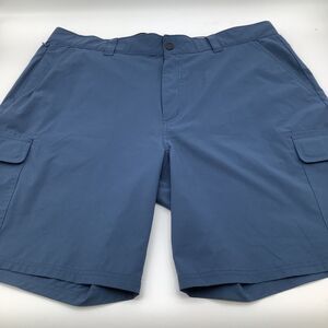Orvis Mens Cargo Shorts Blue Size 40‎